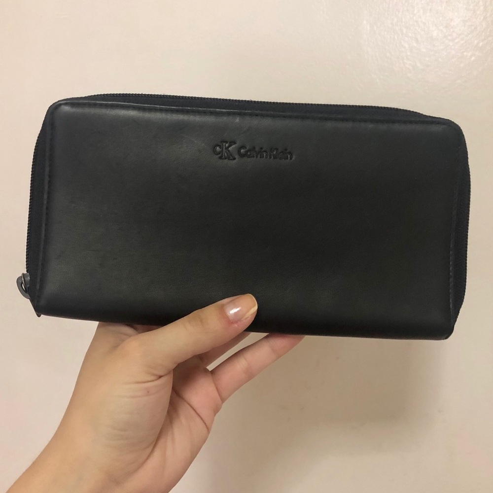 Calvin Klein vintage card & passport holder